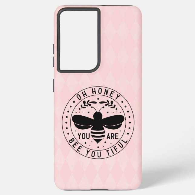 Funda Para Samsung Galaxy Cariño, Eres Bee-Bee (Reverso )
