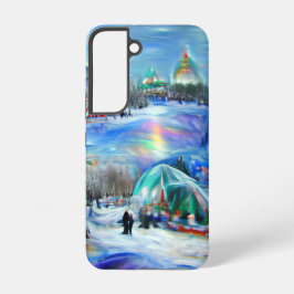 Funda Para Samsung Galaxy S22 Carnaval de invierno