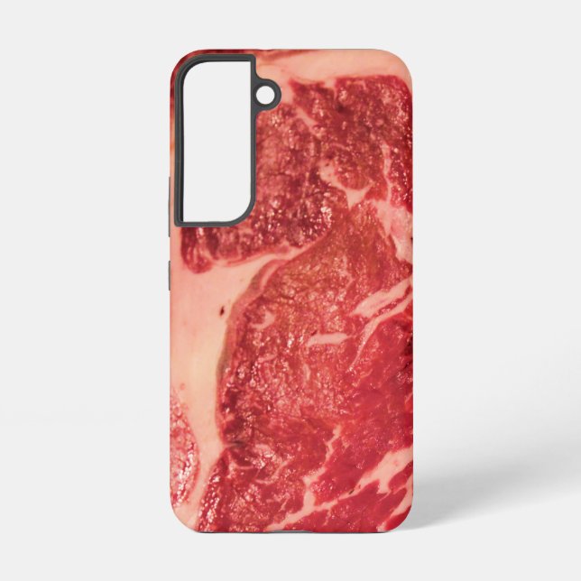 Funda Para Samsung Galaxy Carne cruda Ribeye Steack (Reverso )