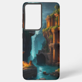 Funda Para Samsung Galaxy S21 Ultra Casa de Baños Antigua - Piscinas Místicas