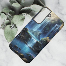 Funda Para Samsung Galaxy S22+ Cascada de ensueño de fantasía encantada
