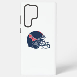 Funda Para Samsung Galaxy S22 Ultra Casco de fútbol Ole Miss   Azul oscuro