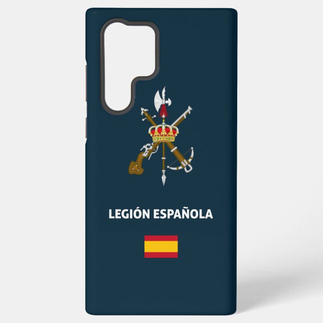 Funda Para Samsung Galaxy Caso de teléfono con pasaporte de la Legión Españo (Reverso )
