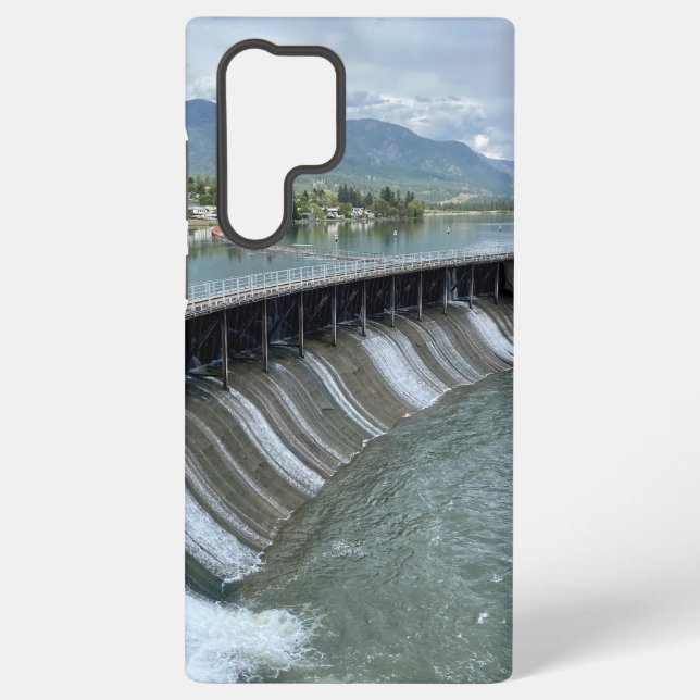 Funda Para Samsung Galaxy Casos de teléfono de Thompson Falls Dam Samsung (Reverso )