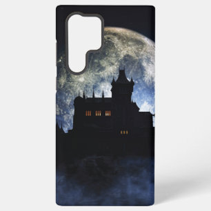 Funda Para Samsung Galaxy S22 Ultra Castillo de fantasía durante la noche