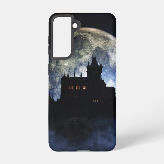 Funda Para Samsung Galaxy Castillo de fantasía durante la noche (Reverso )