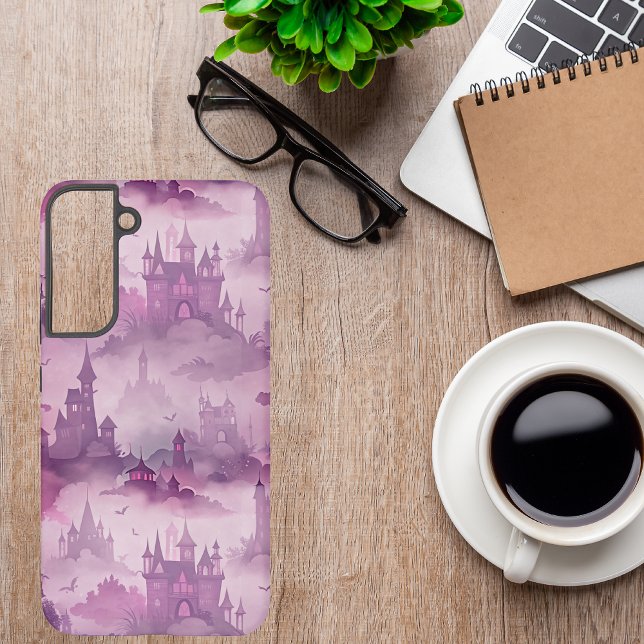 Funda Para Samsung Galaxy Castillos góticos en niebla - Halloween con fantas (Subido por el creador)