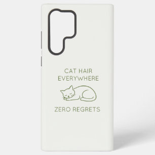 Funda Para Samsung Galaxy S22 Ultra Cat hair everywhere zero regrets