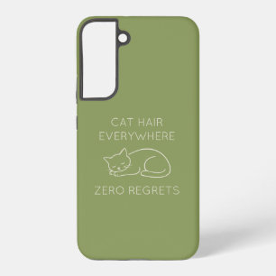 Funda Para Samsung Galaxy S22+ Cat hair everywhere zero regrets