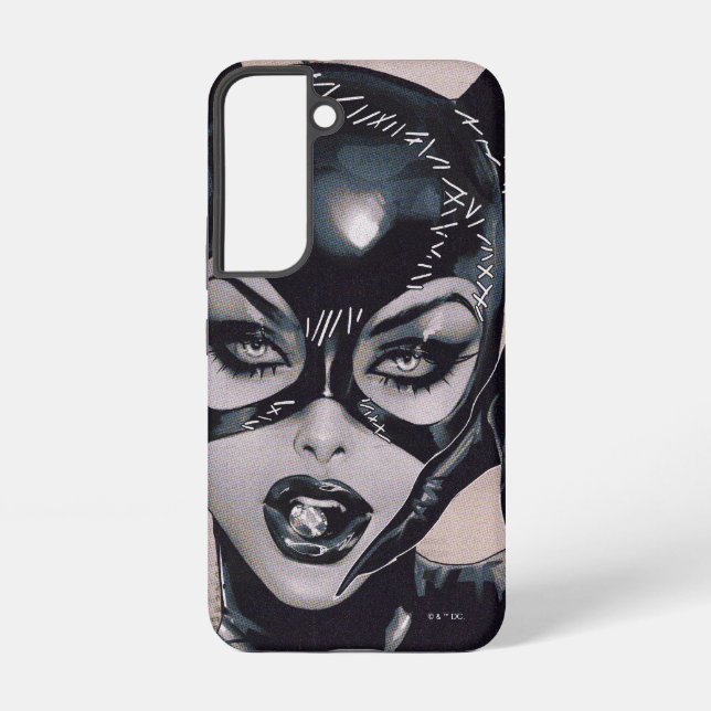 Funda Para Samsung Galaxy Catwoman #50 Sozomaika Cover Illustration (Reverso )