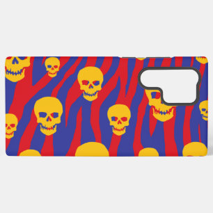 Funda Para Samsung Galaxy S22 Ultra Cebra de Skully Pop