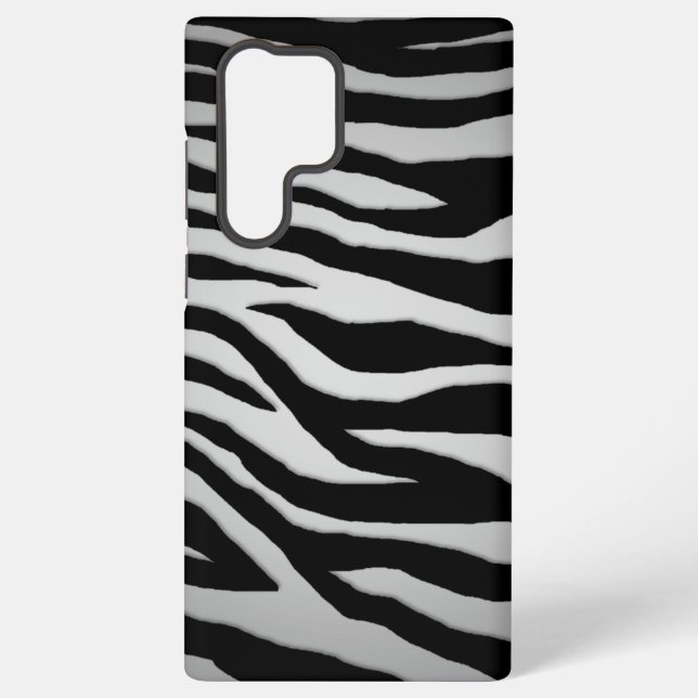 Funda Para Samsung Galaxy Cebra emergente 3D (Reverso )