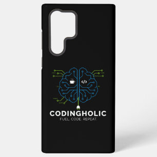 Funda Para Samsung Galaxy S22 Ultra Cerebro Tecnológico de Codificación para Desarroll
