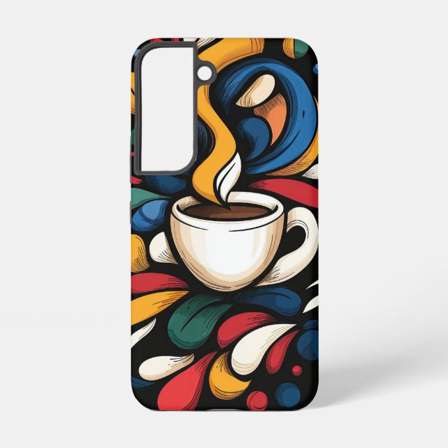 Funda Para Samsung Galaxy Cerulean Flora (Reverso )