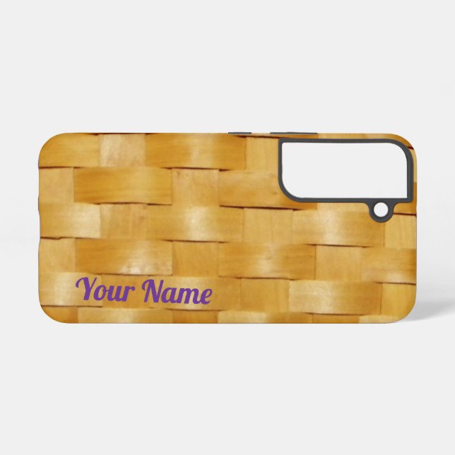 Funda Para Samsung Galaxy Cesta tejida - (Reverso Horizontal)