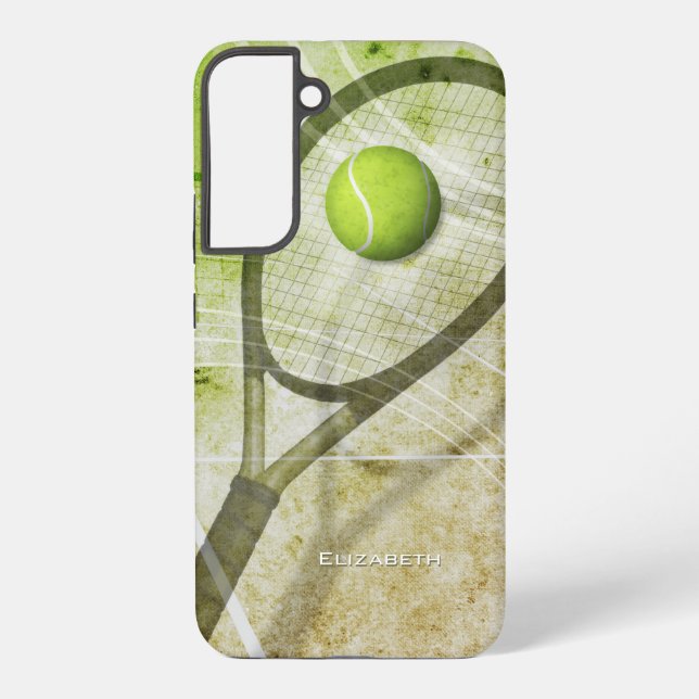 Funda Para Samsung Galaxy chicas de tenis personalizados (Reverso )