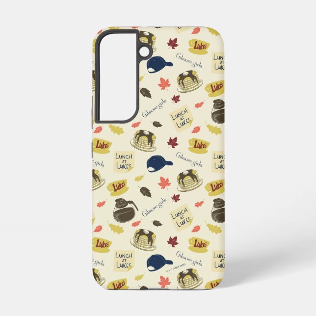 Funda Para Samsung Galaxy Chicas Gilmore almuerzo en el patrón de Luke (Reverso )