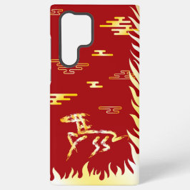 Funda Para Samsung Galaxy S22 Ultra Chinese Lunar New Year of the Horse 2026 4724 Fire