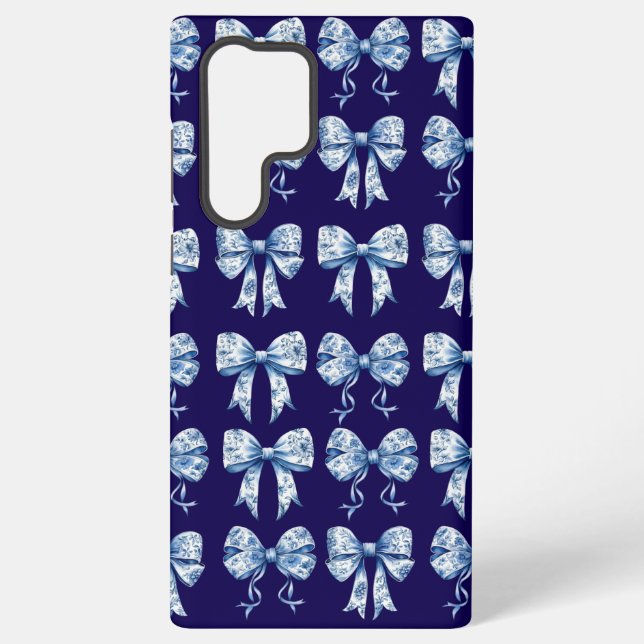 Funda Para Samsung Galaxy Chinoiserie Bow Coquette (Reverso )