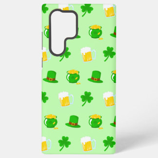 Funda Para Samsung Galaxy S22 Ultra Chismosa del Día de San Patricio de Knot de oro ce
