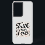 Funda Para Samsung Galaxy S21 Ultra  Christmas Ornament Faith Inspired<br><div class="desc">Carry your faith wherever you go with this elegant Faith Over Fear phone case. Designed to protect your phone while inspiring your heart, it’s the perfect blend of style and spirituality. Durable, functional, and full of meaning — a daily reminder to live boldly and trust God. Available for multiple phone...</div>