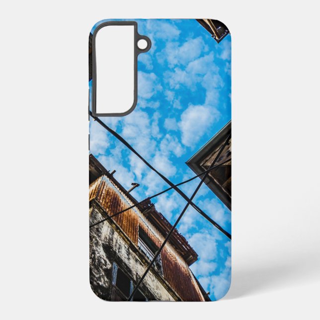 Funda Para Samsung Galaxy Cielo sobre Stonetown, Zanzíbar (Reverso )
