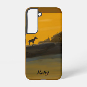 Funda Para Samsung Galaxy S22 Ciervo, funda Samsung personalizada Splendor