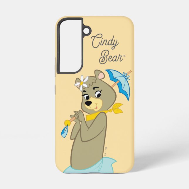 Funda Para Samsung Galaxy Cindy Bear Holding Parasol (Reverso )
