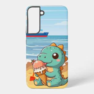Funda Para Samsung Galaxy S22+ Cino de helados en la playa