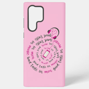 Funda Para Samsung Galaxy S22 Ultra Cita femenina Buen gusto en música mal gusto en ho