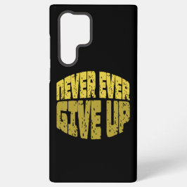 Funda Para Samsung Galaxy S22 Ultra Cita Inspiradora - Nunca Jamás Te Rindas
