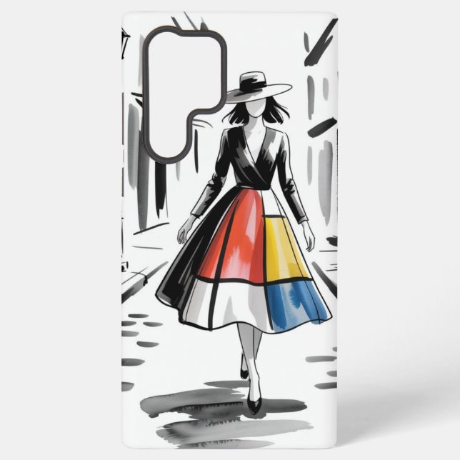 Funda Para Samsung Galaxy City Chic Art (Reverso )