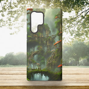 Funda Para Samsung Galaxy S22 Ultra Ciudad Secreta En La Selva Tropical