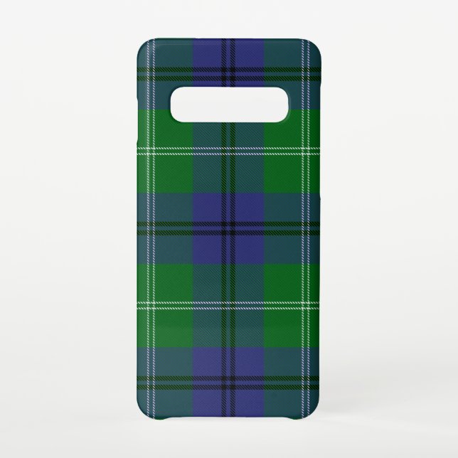 Funda Para Samsung Galaxy Clan Oliphant Tartán Plaid (Reverso)