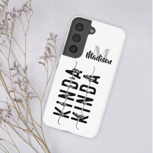 Funda Para Samsung Galaxy S22 Clase alta, Clase baja Monograma Agregar nombre