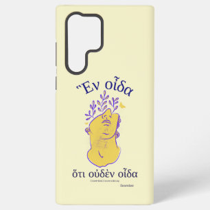 Funda Para Samsung Galaxy S22 Ultra Clásicos griegos Sócrates Filósofos Citas