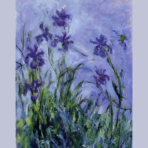 Funda Para Samsung Galaxy S22 Ultra Claude Monet Lilas Iris 1914 Arte Impresionista
