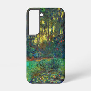 Funda Para Samsung Galaxy S22 Claude Monet - Rincón de un estanque con nenúfares