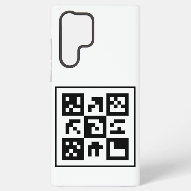 Funda Para Samsung Galaxy código qr (Reverso )
