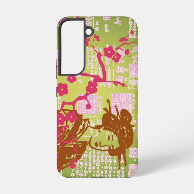 Funda Para Samsung Galaxy Collage asiático vintage (Reverso )