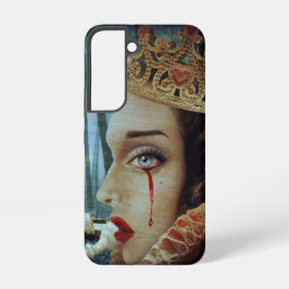 Funda Para Samsung Galaxy S22 Collage Gótico Surreal Único Reina triste de los c