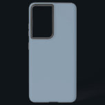 Funda Para Samsung Galaxy S21 Ultra Color sólido azul turbio<br><div class="desc">Color sólido azul turbio. Un tono refinado y relajante de pizarra fresca azul. Este color captura la serenena calma de un cielo neblinoso matutino o los suaves tonos de una cordillera distante. Este azul versátil se integra perfectamente en la estética moderna y clásica. Este azul sereno aporta un toque de...</div>