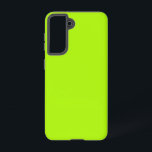 Funda Para Samsung Galaxy S21 Color sólido verde limón<br><div class="desc">Funda Samsung Galaxy S21 de color verde limón</div>