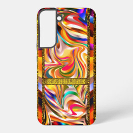 Funda Para Samsung Galaxy S22+ Colores abstractos de estilo