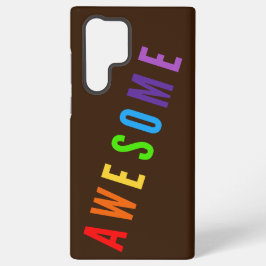 FUNDA PARA SAMSUNG GALAXY S22 ULTRA COLORES DE LLUVIA INCREÍBLES TEXTO POSTIVO FELIZ D