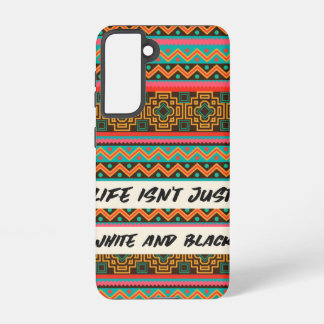 Funda Para Samsung Galaxy S21 Colorful Pattern isn't White and Black