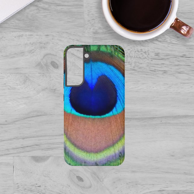 Funda Para Samsung Galaxy Colorida Feather Eyespot (In Situ)