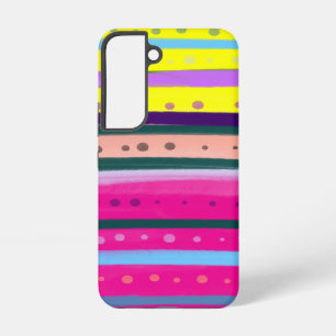 Funda Para Samsung Galaxy S22 colorido arte abstracto de Bohemia