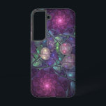 Funda Para Samsung Galaxy S22 Colorido Glittering Moderno Resumen Arte Fractal<br><div class="desc">Arte fractal único y de color brillante. Diseño para tu funda Samsung Galaxy S22 y más.</div>