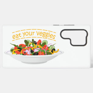 Funda Para Samsung Galaxy S22 Ultra Coma tus verduras Cita cuenco de ensaladas frescas